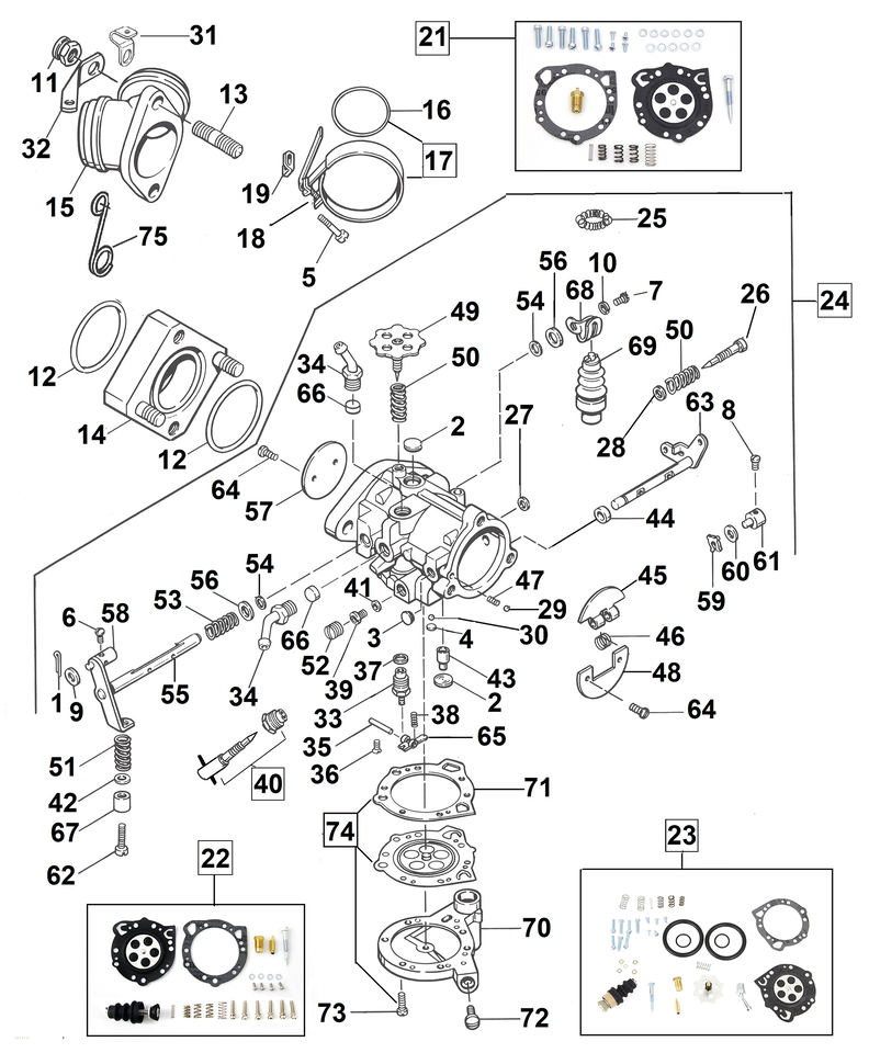 SHIFTER PARTS FOR 1991-2003 SPORTSTER Secondary image