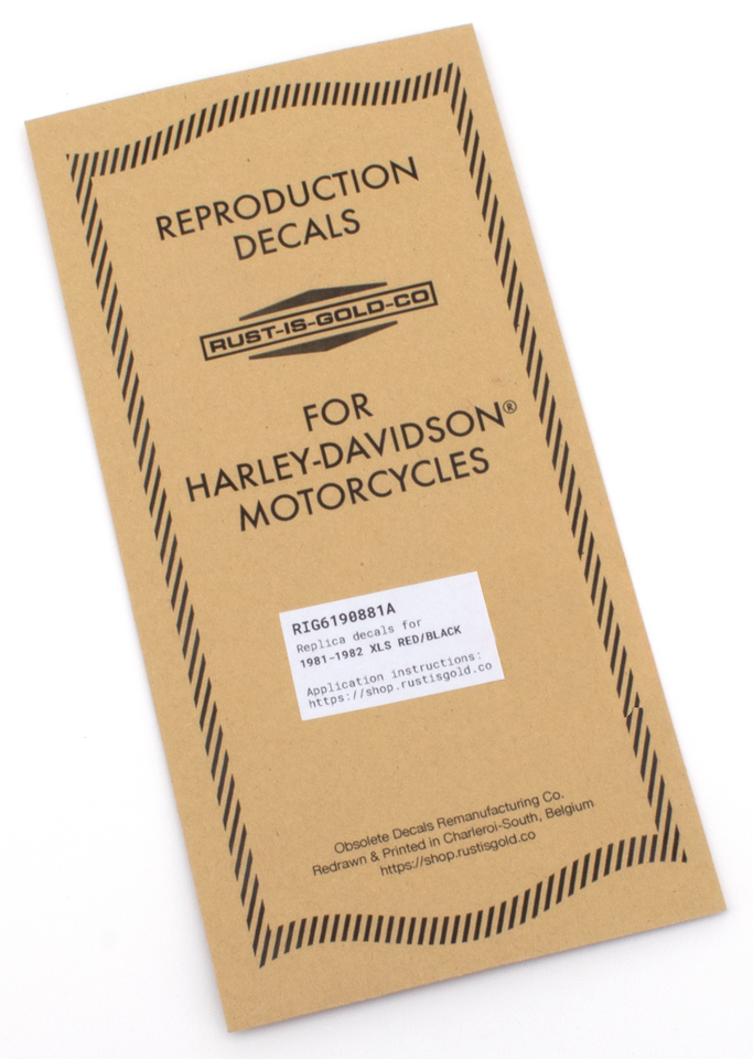 REPLICA OBSOLETE DECALS BY RUST IS GOLD CO. - view 2