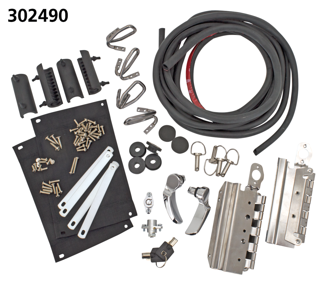 SADDLEBAG LATCH KIT AND SERVICE PARTS - view 1