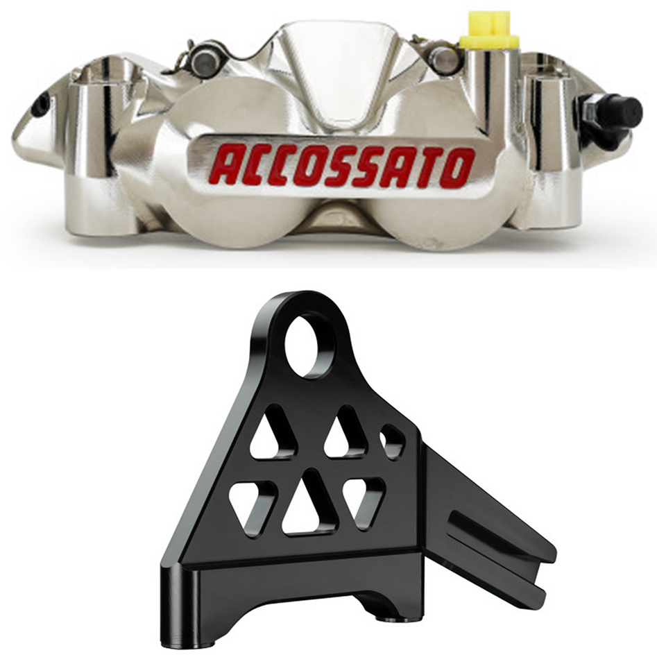 ACCOSSATO CNC MACHINED RADIAL BRAKE CALIPERS - view 1
