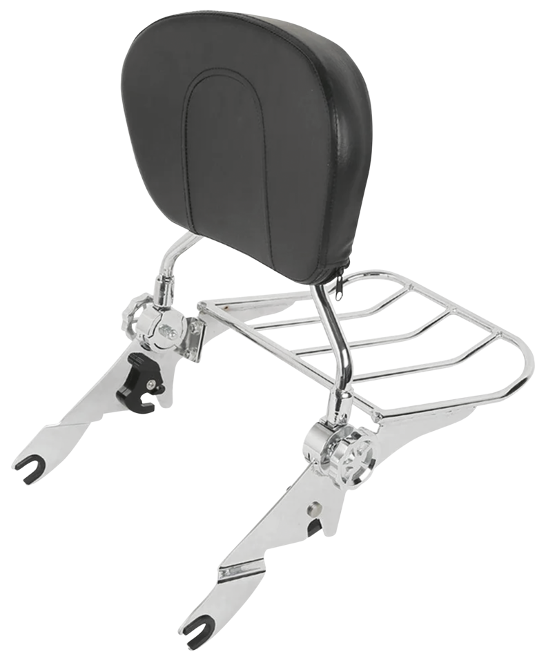 DETACHABLE RECLINER SISSY BAR & LUGGAGE RACK KITS FOR TOURING - view 1 Main image
