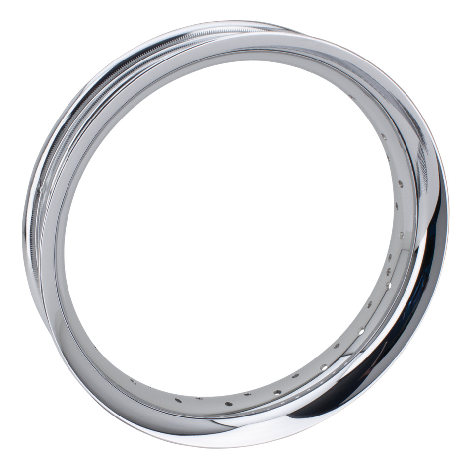 CHROME ALUMINUM PROFILE REAR WHEEL RIMS Secondary image