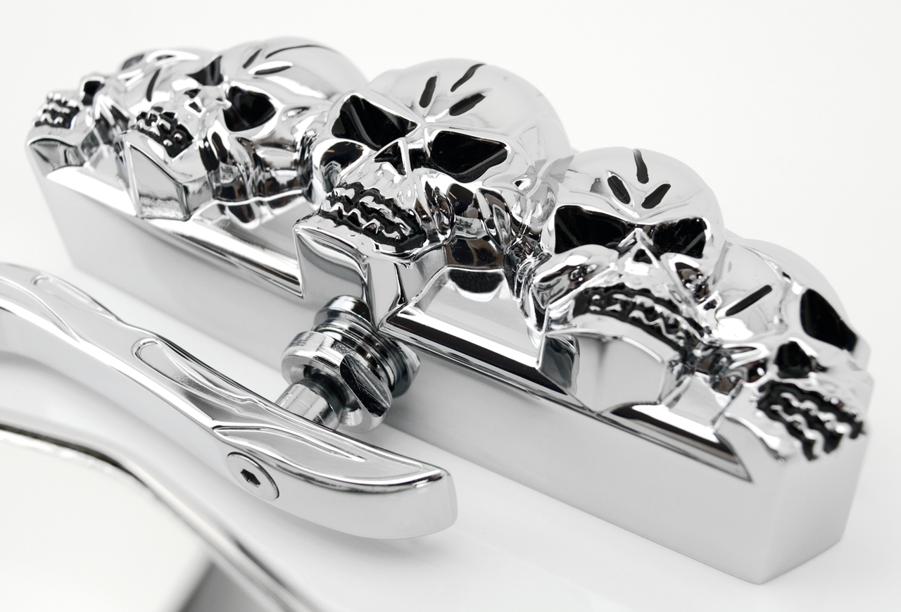 GENUINE ZODIAC SKULL-VISION MIRRORS - view 1 Main image