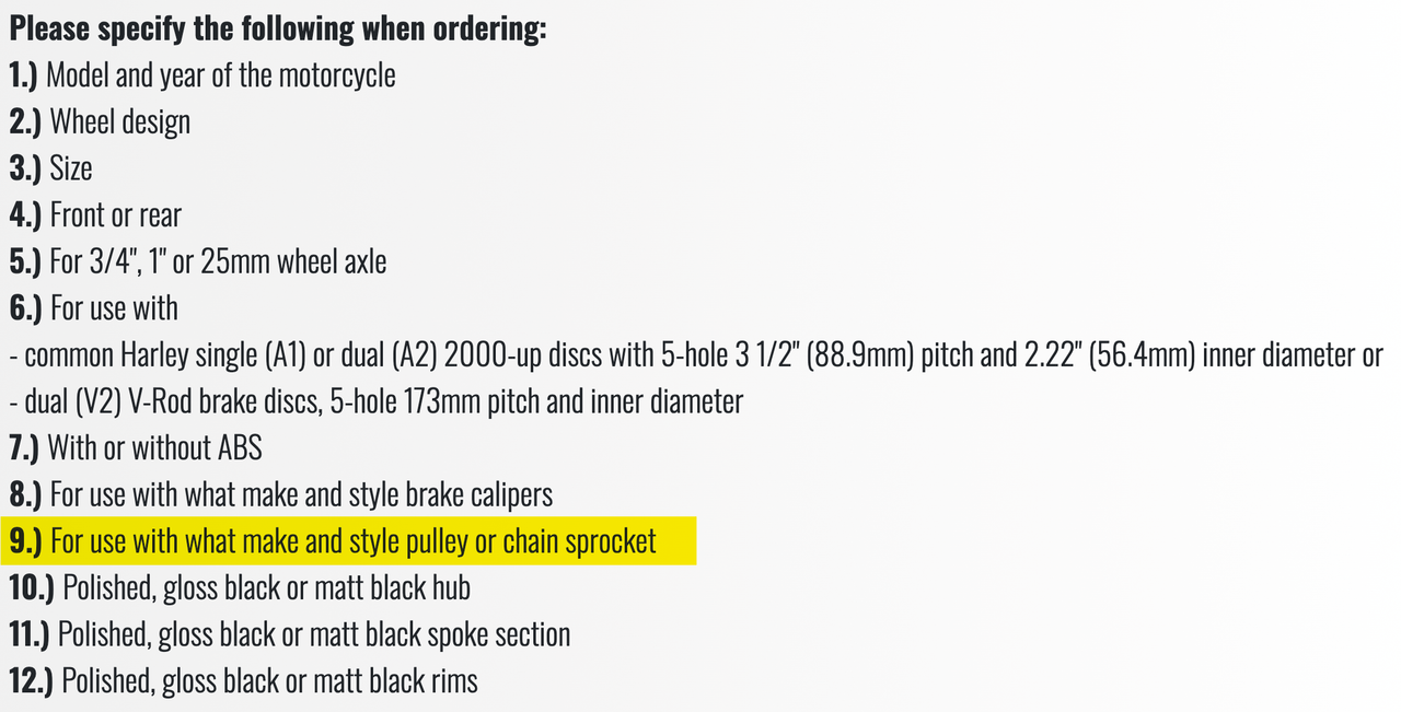 RICK'S THREE-PIECE BILLET ALUMINUM WHEELS - view 1 Main image