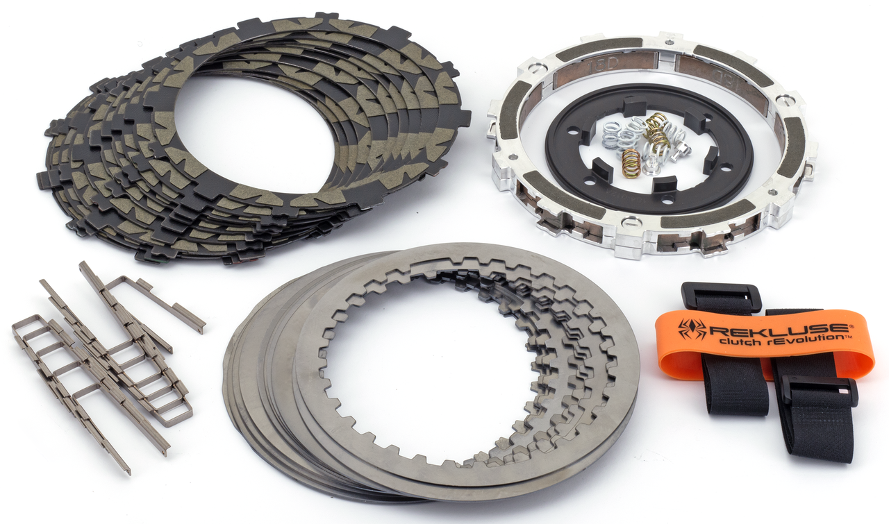 REKLUSE RADIUSX AUTO CLUTCH UPGRADE FOR HARLEY 6-STUD CLUTCH - view 1