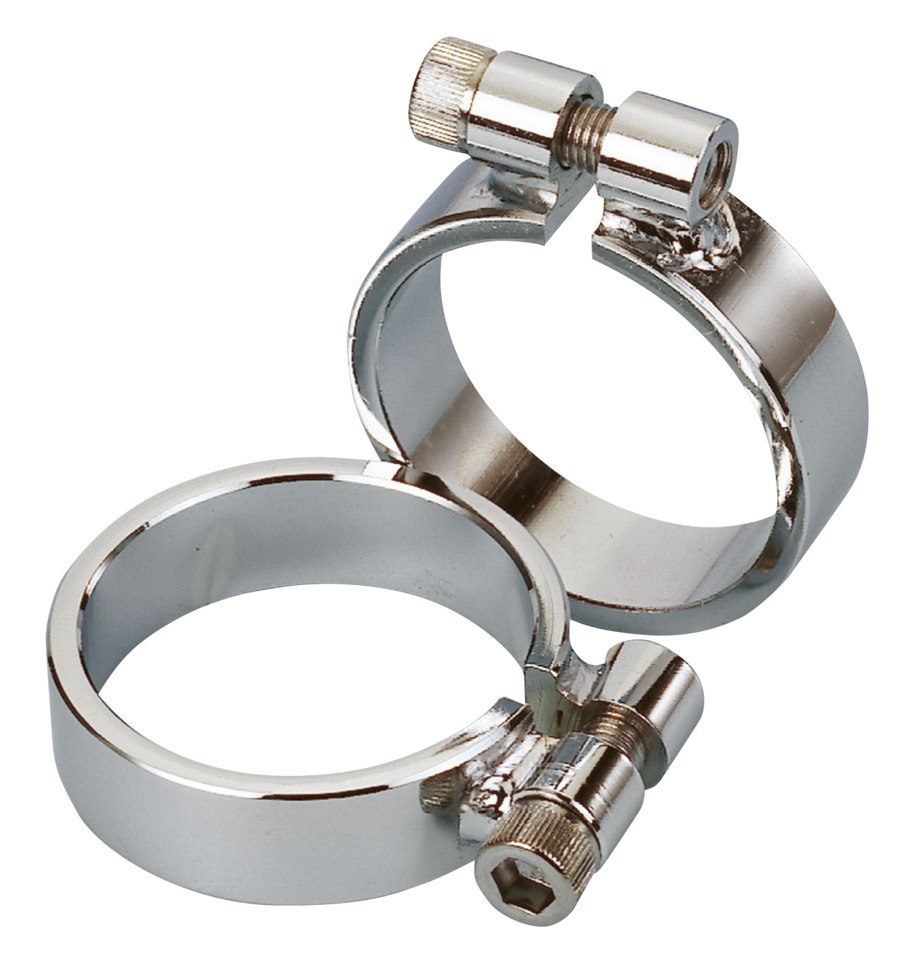 CHROME EXHAUST CLAMPS - view 1 Main image