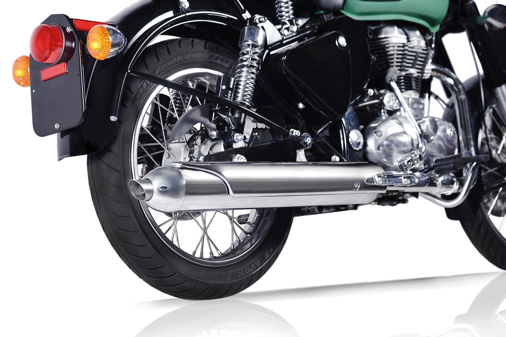 V-PERFORMANCE SLIP-ON MUFFLERS FOR ROYAL ENFIELD CLASSIC & BULLET - view 1