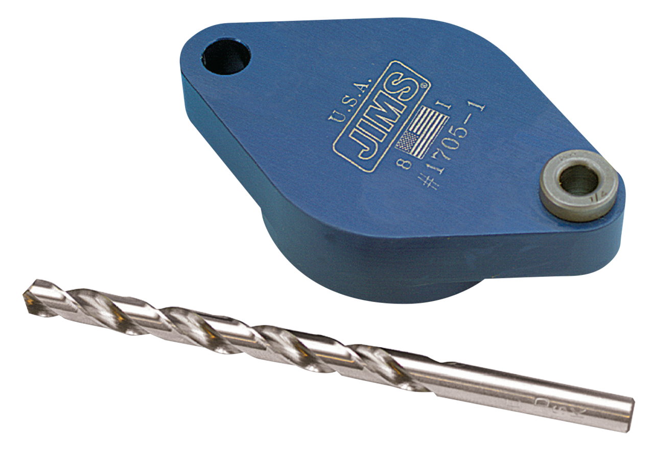 JIMS EXHAUST STUD DRILL PLATE - view 1