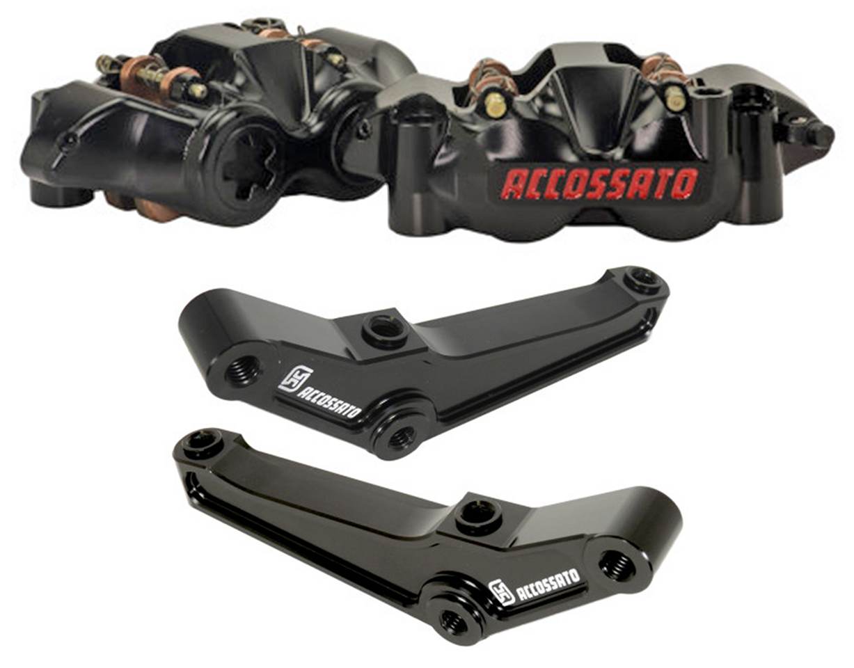 ACCOSSATO CNC MACHINED RADIAL BRAKE CALIPERS - view 1