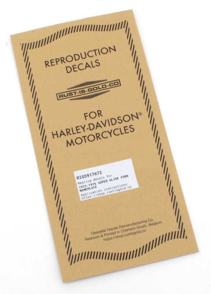 REPLICA OBSOLETE TRIPLE TREE DECALS BY RUST IS GOLD CO. Secondary image