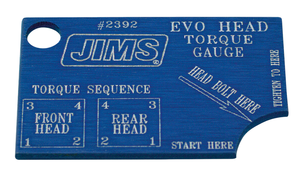 JIMS HEAD BOLT TORQUE GAUGE FOR EVOLUTION ENGINES - view 1