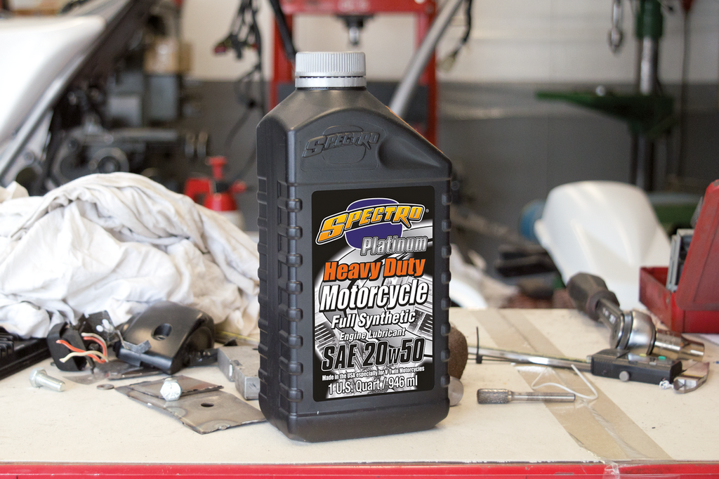 SPECTRO PLATINUM FULL SYNTHETIC SAE 20W50 MOTOR OIL - view 2
