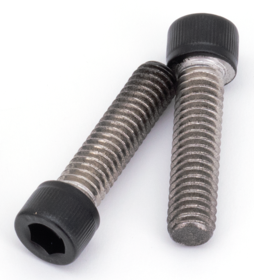 BLACK STAINLESS STEEL HEADLIGHT SCREWS - view 1