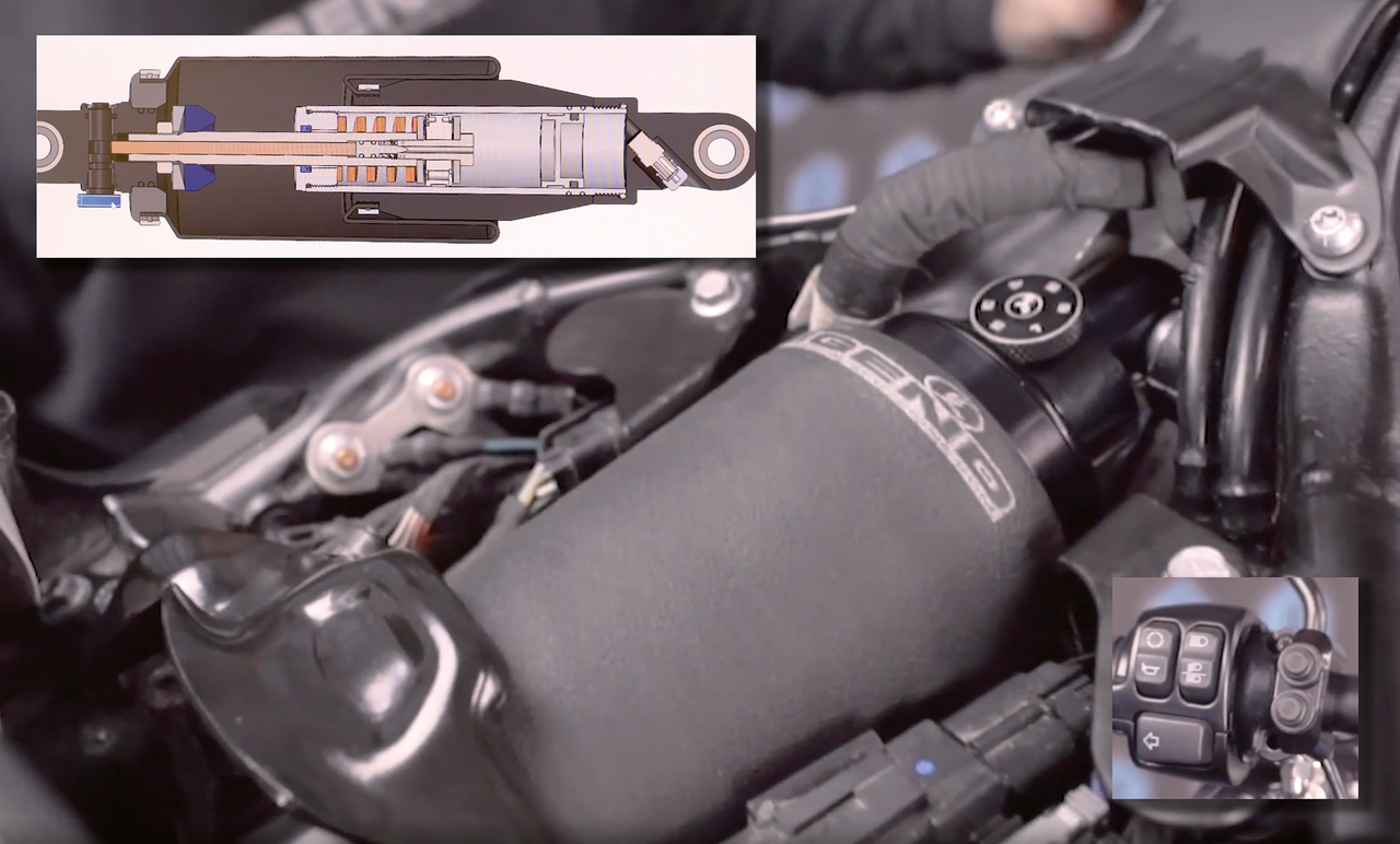 LEGEND AIR SHOCK FOR MILWAUKEE EIGHT SOFTAIL - view 1 Main image