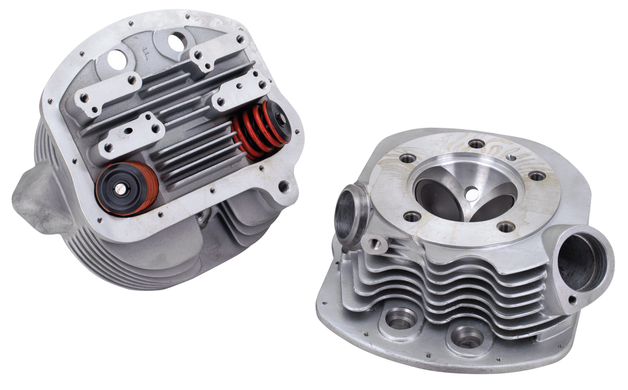CYLINDER HEADS FOR 1963-1965 PANHEAD - view 1