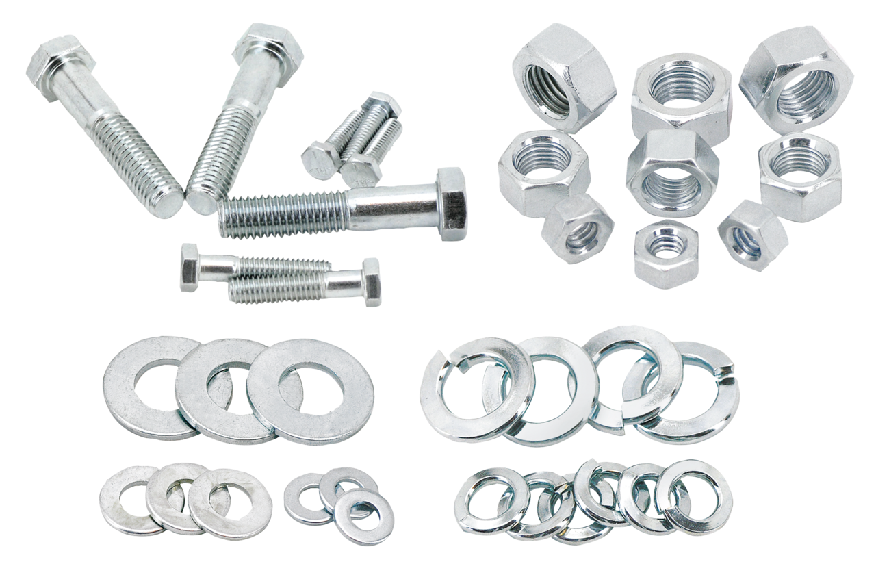 SAE SIZE ZINC PLATED HARDWARE - view 1 Main image