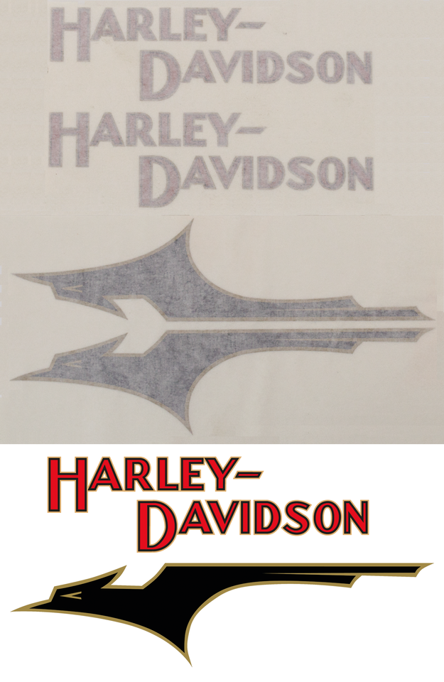 VINTAGE GAS TANK TRANSFERS & STICKERS - view 1 Main image