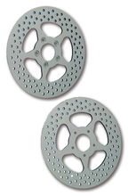 REV"O"LUTION POLISHED 5 POINT STAR DISC BRAKE ROTORS - view 2