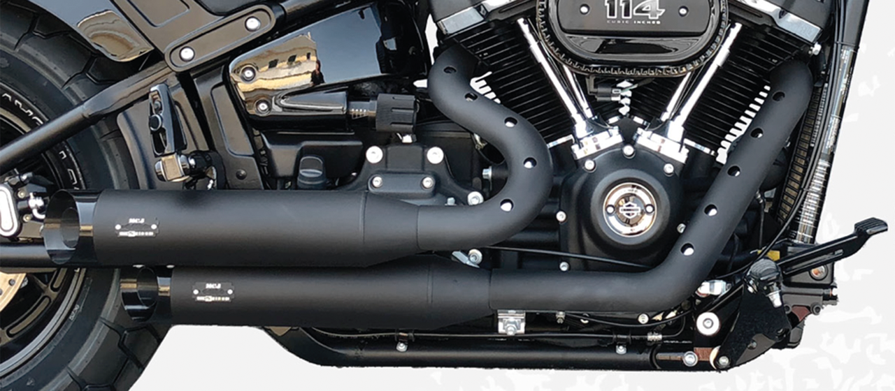MCJ ADJUSTABLE 2-INTO-2 FOR MILWAUKEE EIGHT SOFTAIL - view 1 Main image