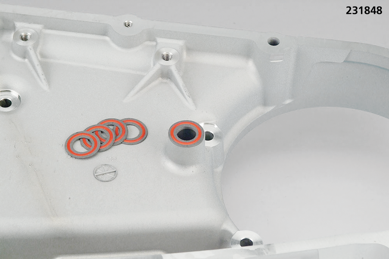 GASKETS, O-RINGS AND SEALS FOR PRIMARY ON 2006-2017 6-SPEED TWIN CAM - view 1