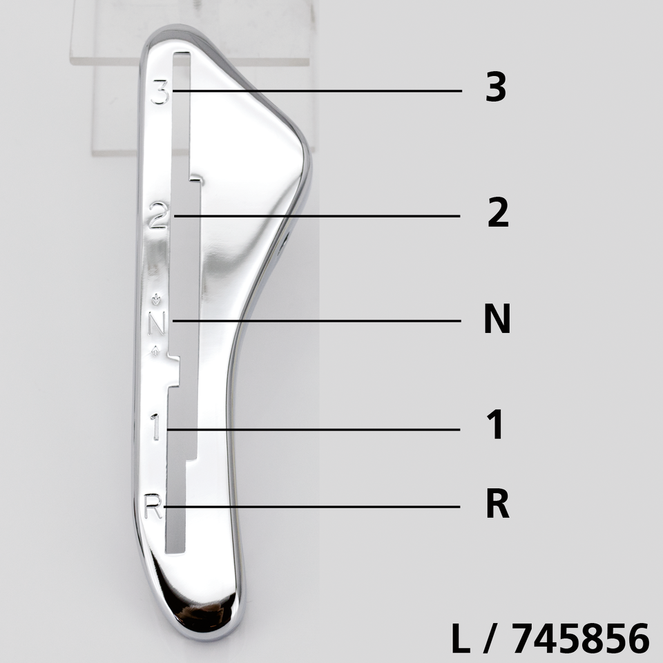 HAND SHIFTER LEVERS AND GUIDES - view 2