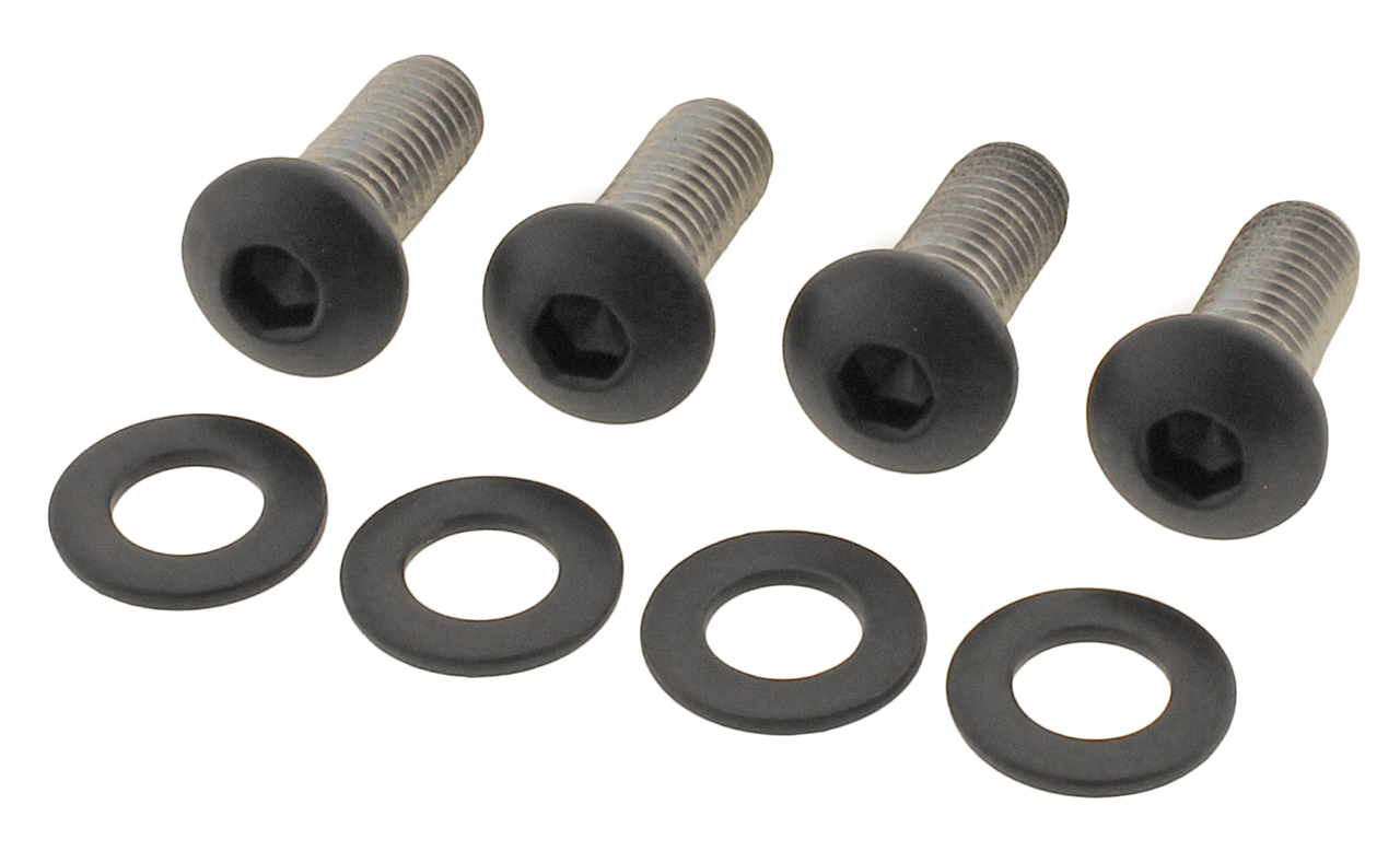 BLACK STAINLESS STEEL FENDER STRUT SCREW KITS - view 1 Main image