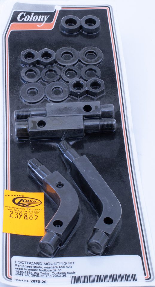 FOOTBOARD PARTS FOR EARLY BIG TWIN & 45CI - view 1