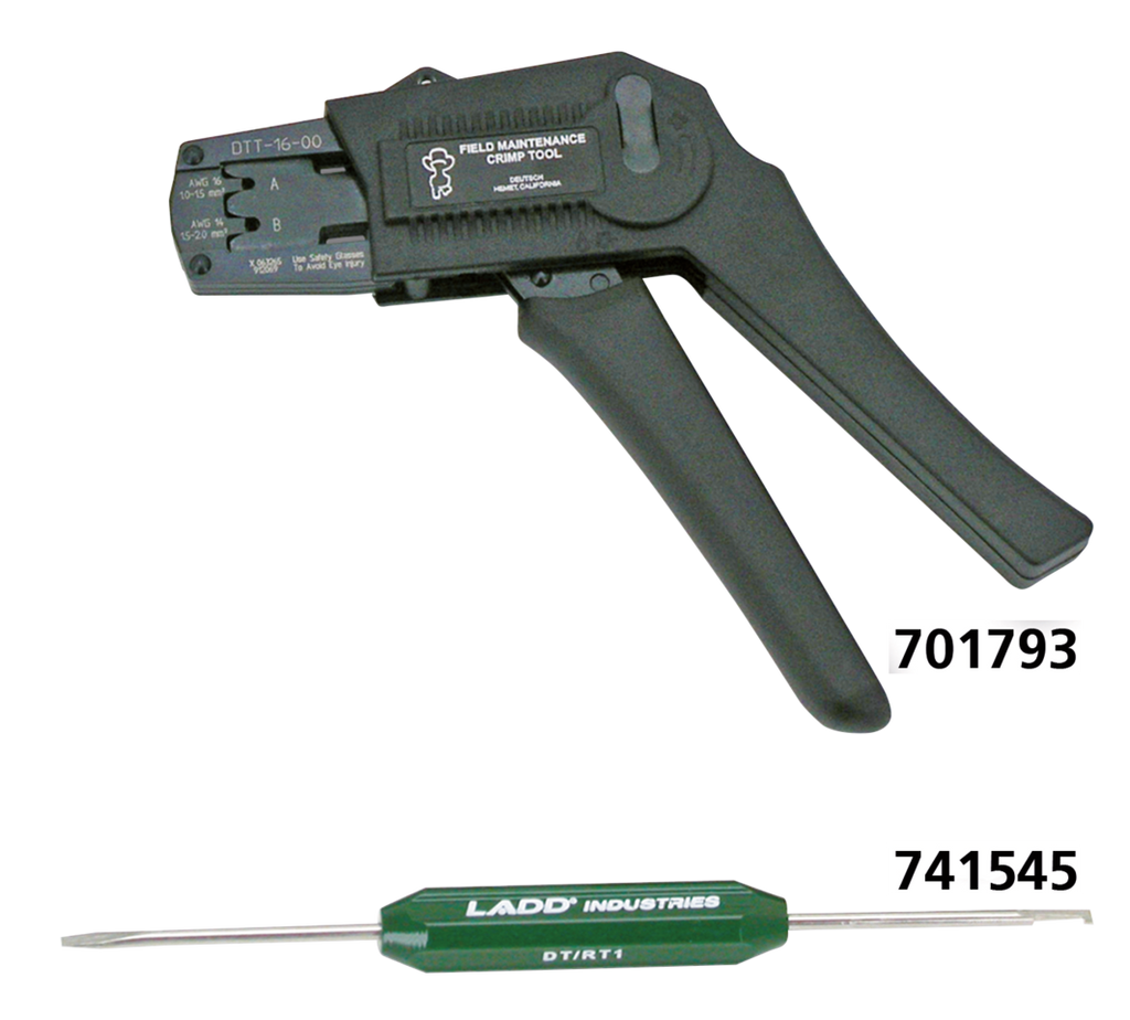 EXTRACTION TOOL FOR DEUTSCH DT SERIES CONNECTORS - view 1
