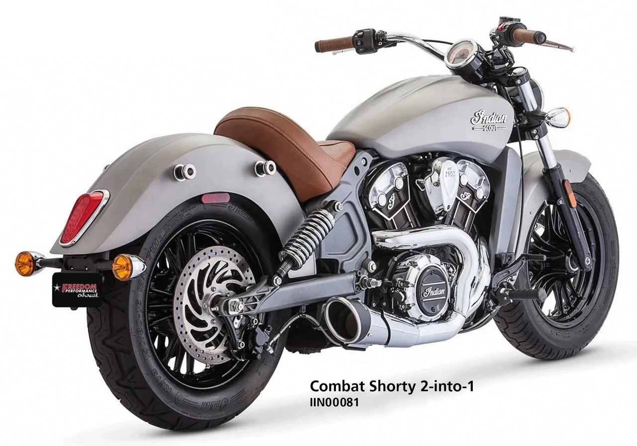 SHORTY 2-INTO-1 FOR INDIAN SCOUT - view 1 Main image