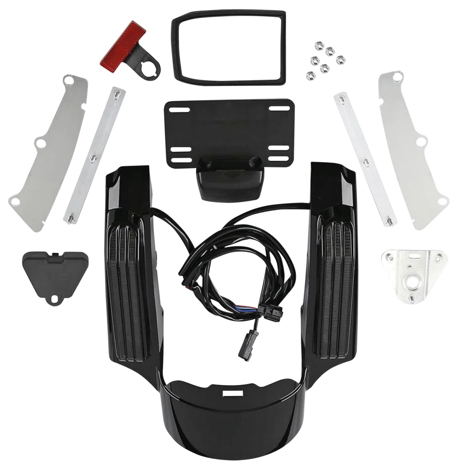 CVO-STYLE LIGHTED REAR FENDER FACIAS - view 1