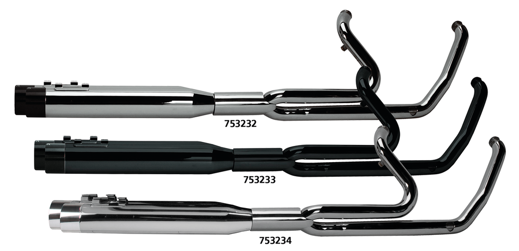 TWO BROTHERS RACING "BALANCED LOOKS" 2-INTO-1 EXHAUST SYSTEMS FOR TOURING - view 3