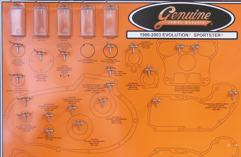 JAMES GASKET DISPLAY BOARDS - view 3