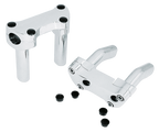 CHROME HANDLEBAR RISER AND CLAMP SETS - view 1