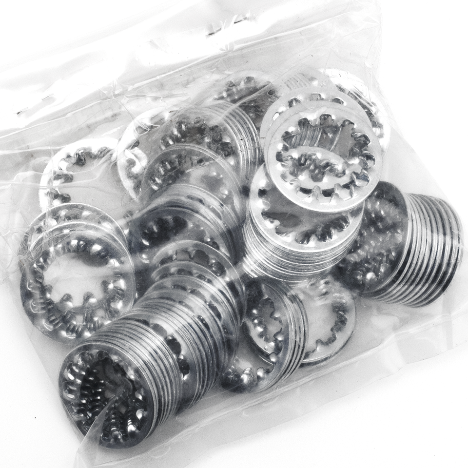 INTERNAL AND EXTERNAL LOCK WASHERS - view 1 Main image