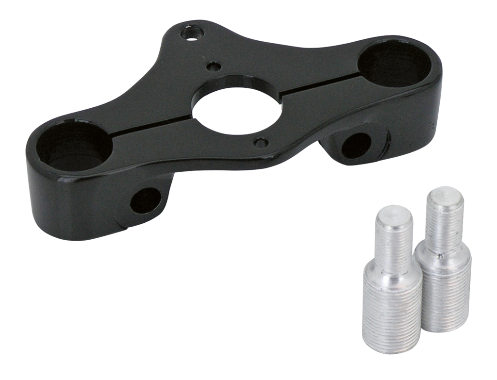 UPPER TRIPLE TREE CLAMPS FOR OLD STYLE IN-LINE SPRINGER FORKS - view 1