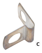 CONTROL CABLE CLAMPS FOR VINTAGE MODELS - view 1