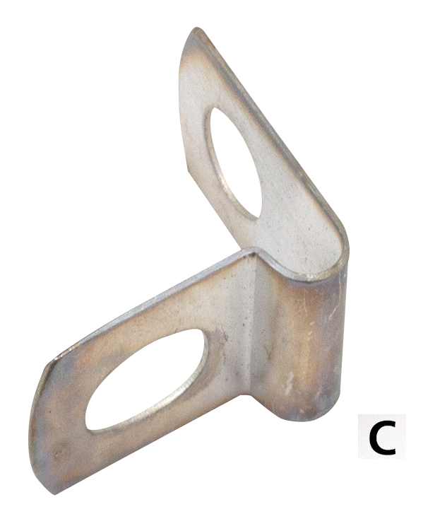 CONTROL CABLE CLAMPS FOR VINTAGE MODELS - view 1