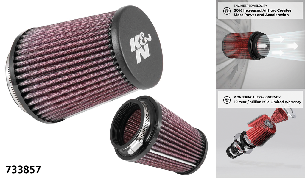 K&N AIR CHARGER PERFORMANCE INTAKE KITS - view 2