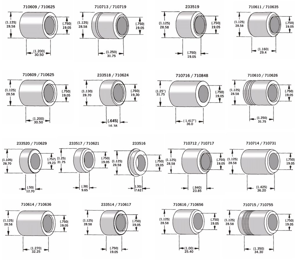 AXLE AND WHEEL SPACERS - view 2