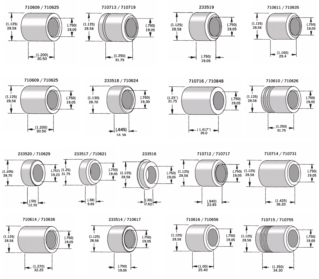 AXLE AND WHEEL SPACERS - view 2