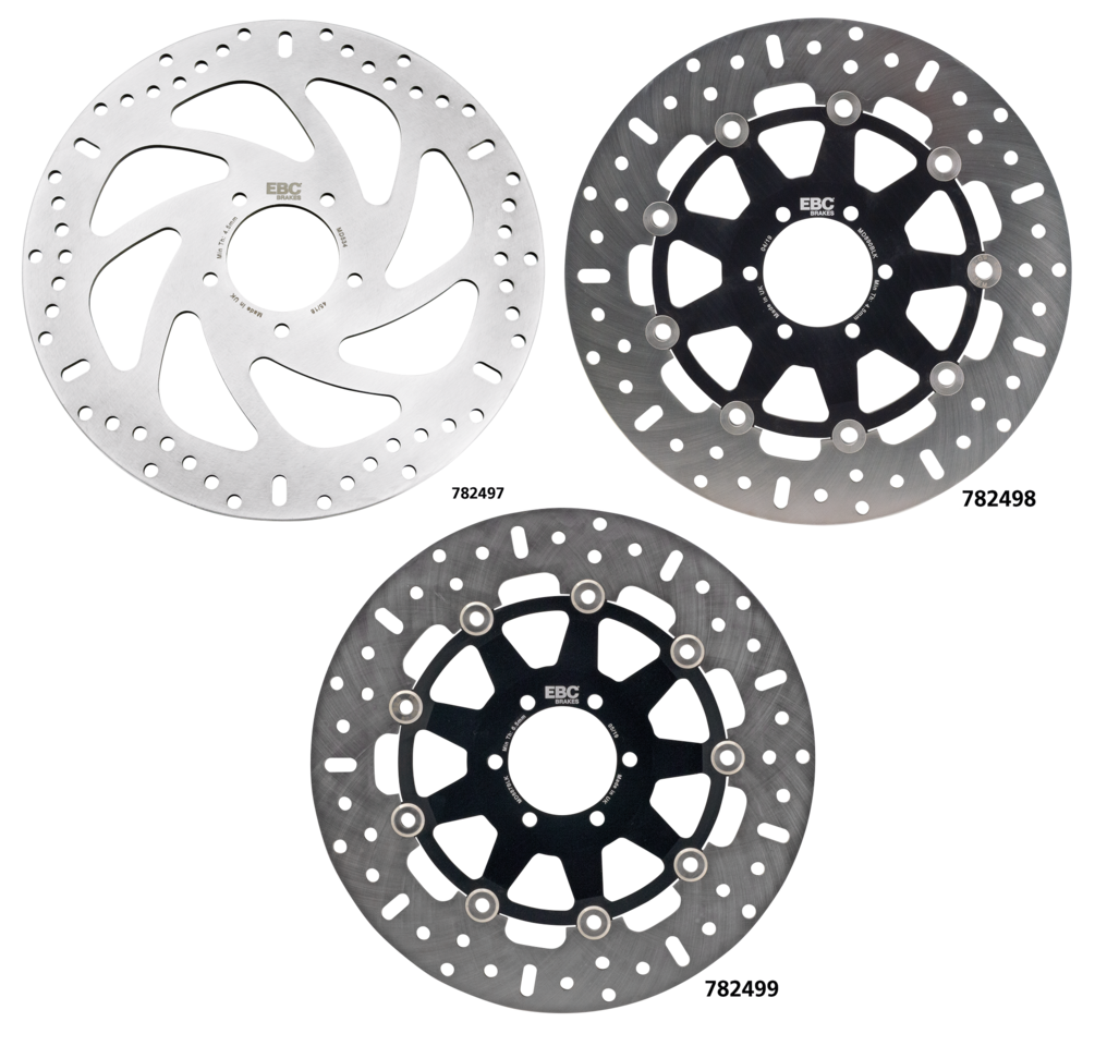 EBC DISC BRAKE ROTORS FOR INDIAN & VICTORY - view 1