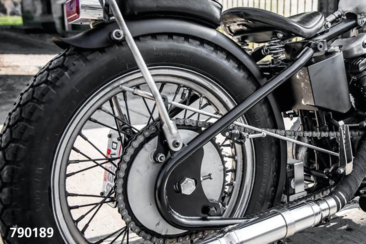 LOWBROW CUSTOMS UNIVERSAL STEEL REAR FENDERS Secondary image