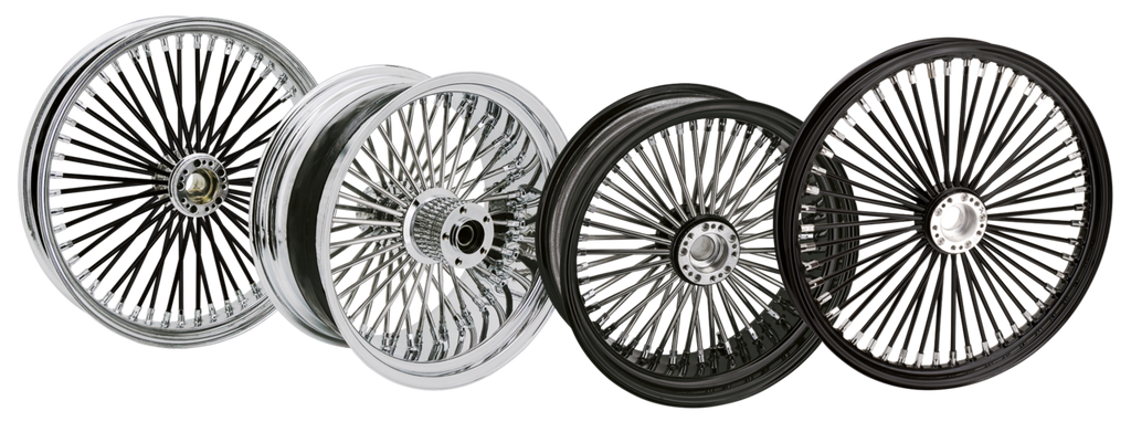 RIDE WRIGHT WHEELS RADIAL LACED FAT 50'S - view 2