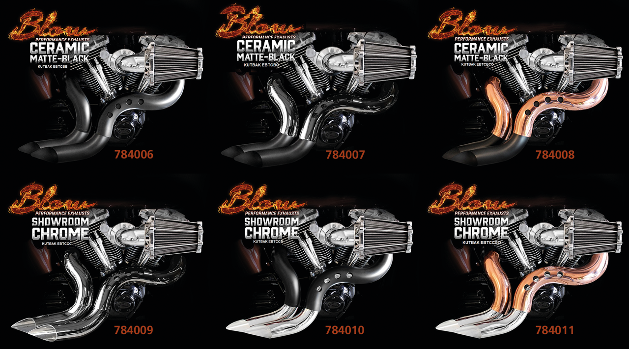 BLOW PERFORMANCE EXHAUSTS FOR EVOLUTION BIG TWIN & TWIN CAM Secondary image