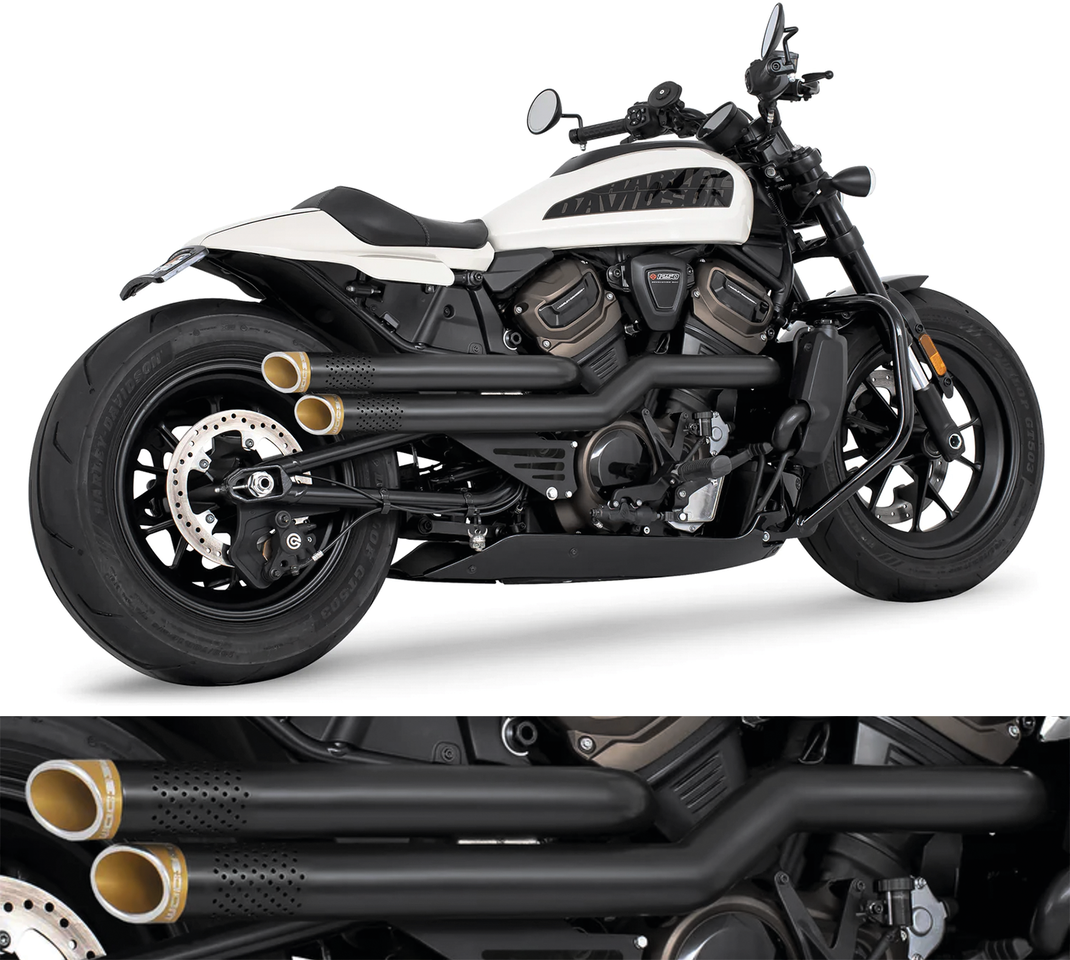 FREEDOM PERFORMANCE INDEPENDENCE EXHAUSTS FOR RH SPORTSTER - view 1