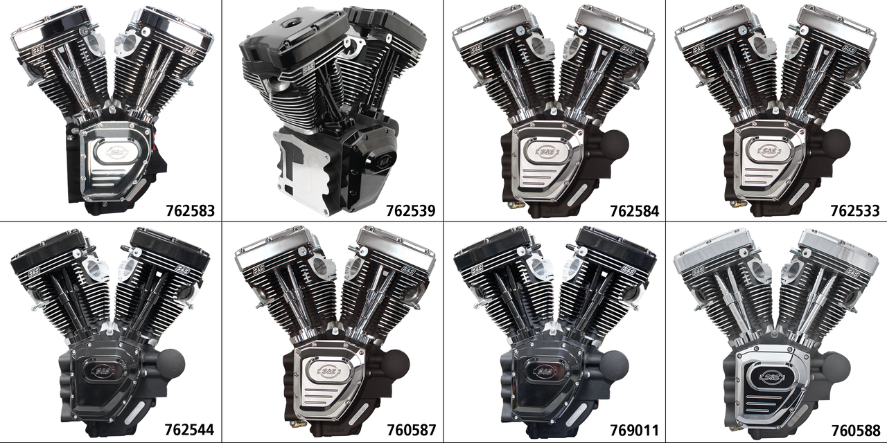 S&S T143 TWIN CAM LONG BLOCK ENGINES - view 2