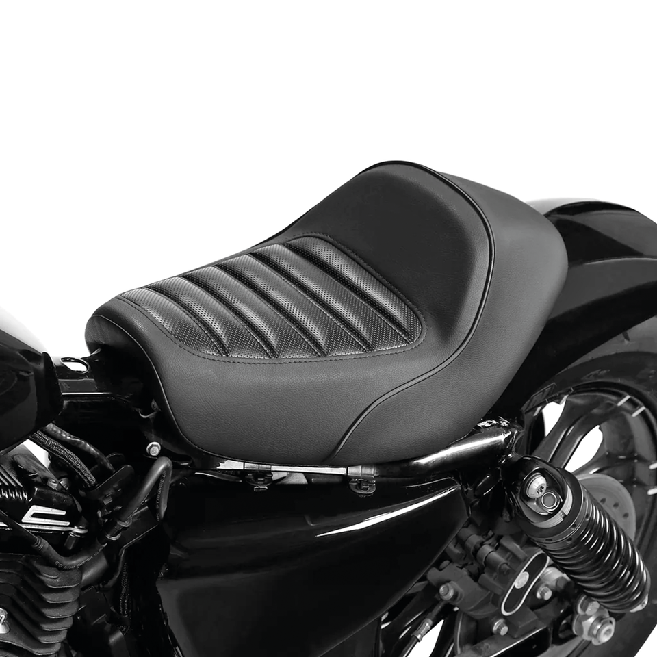 C.C. RIDER TAPER TAIL SOLO SEAT FOR SPORTSTER - view 2