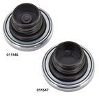 LATE STYLE STEEL SCREW-IN STYLE GAS CAPS - view 2