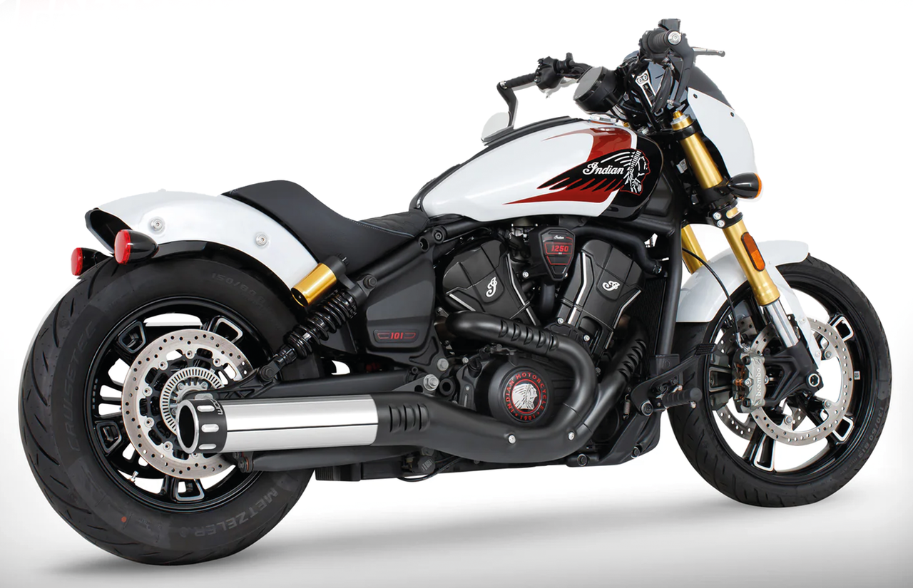 4" SLIP-ONS FOR INDIAN SCOUT 2025 TO PRESENT - view 1 Main image