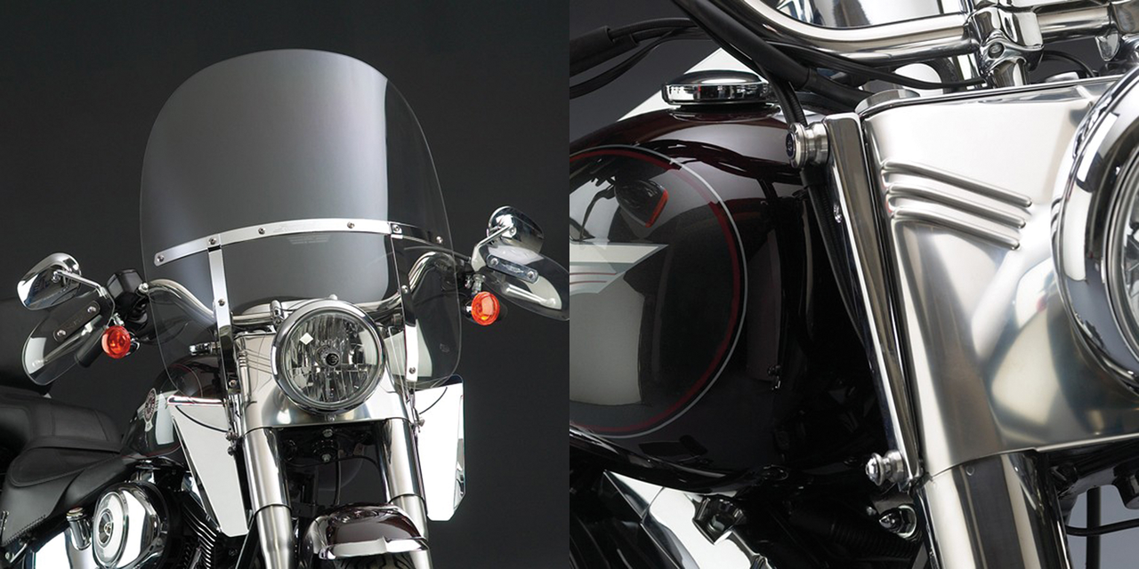 NATIONAL CYCLE SWITCHBLADE 2-UP QUICK-RELEASE WINDSHIELDS - view 1